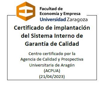 Logo Certificado de implantación del SGIC
