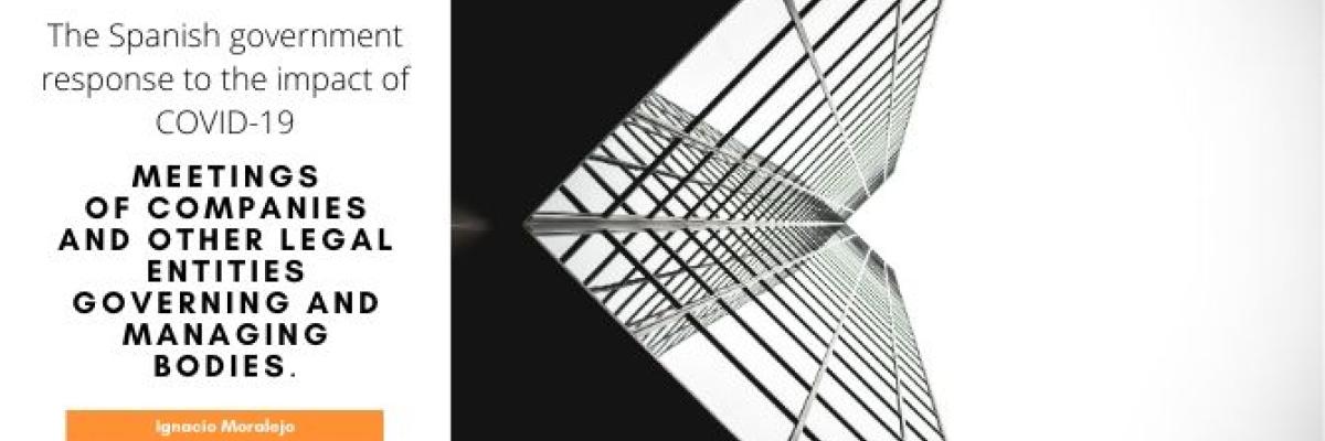 Meetings of companies and other legal entities governing and managing bodies.