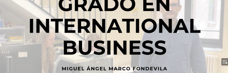 Vídeo Grado en International Business