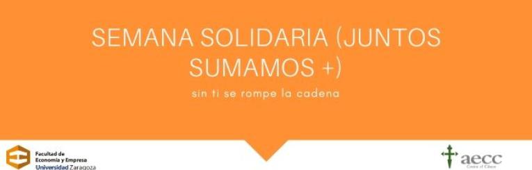 Semana Solidaria (Juntos Sumamos +) 